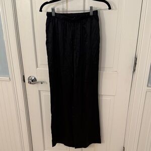 Quince Midnight Satin Trousers